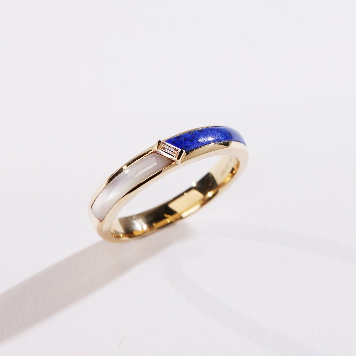 Custom-cut Mother-of-Pearl x Malachite/Lapis Lazuli/Black MOP/Pink MOP Duality Essential Bands