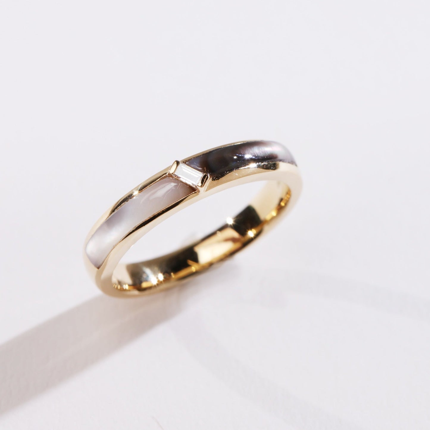 Custom-cut Mother-of-Pearl x Malachite/Lapis Lazuli/Black MOP/Pink MOP Duality Essential Bands